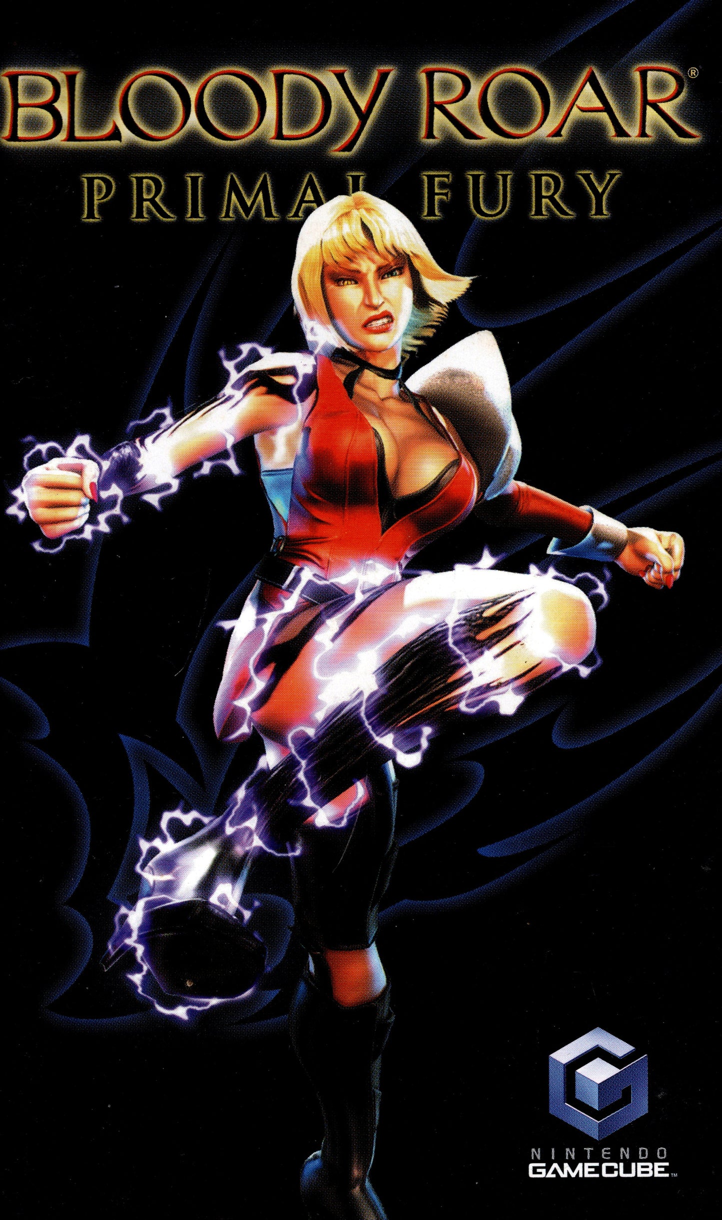 Nintendo Gamecube Instruction Booklet - Bloody Roar
