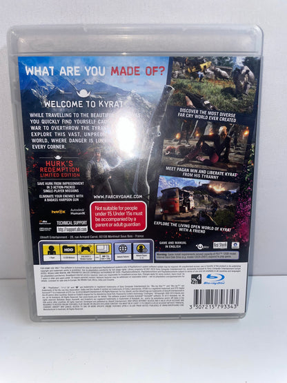 Farcry 4 Limited Edition PS3