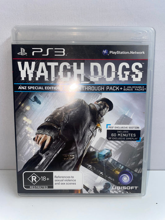 Watch Dogs PS3