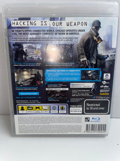 Watch Dogs PS3