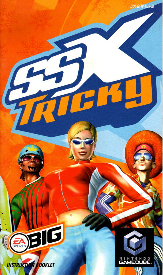 Nintendo Gamecube Instruction Booklet - SSX Tricky